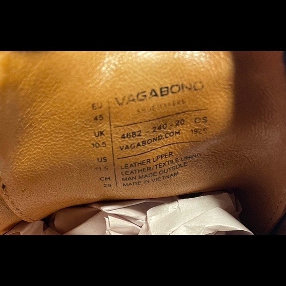 Vagabond Shoemakers Men’s Black Suede Leather Casual Shoes Size 11.5 - Picture 2 of 16